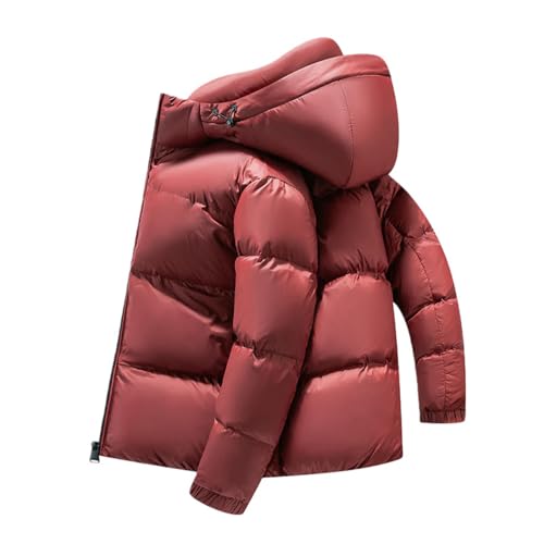 Doudoune à capuche homme épaisse contre le vent et le froid