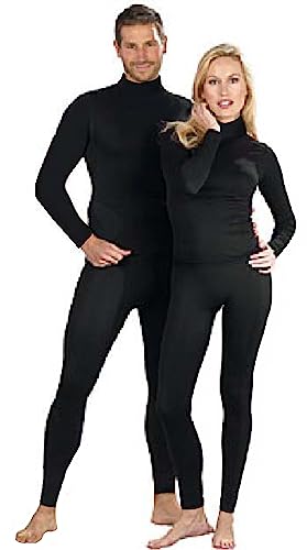 Roupa Térmica Flanelada Extreme Thermo para Frio Intenso Conjunto Calça e Blusa de Gola Alta (M)