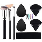 Tecerrity Makeup Brushes Set- 12Pcs Foundation Brush Eyeshadow Face Make up Brush Gifts Kit
