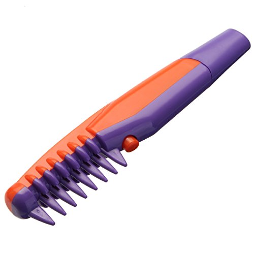 Katoot@ 1Pc Pet Dog Cat Electrical Grooming Comb Grey Dog Cat Hair Beauty Accessories Pet Knot Out Cuts Tangles Tools Scissor Trimmer