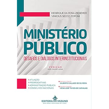 Capa do livro Ministério Público - Desafios E Diálogos Interinstitucionais