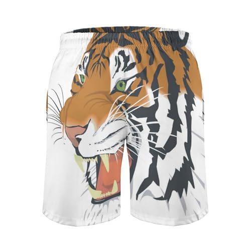 Shorts de bain homme dessin animé à séchage rapide en taille S - 6