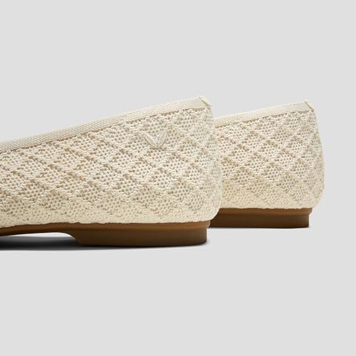 Image of VIVAIA Margot 3.0 Newly Upgraded Women's Ballet Flats Comfortable Square-Toe V-Cut Flats Casual Dress Washable Sustainable Shoes