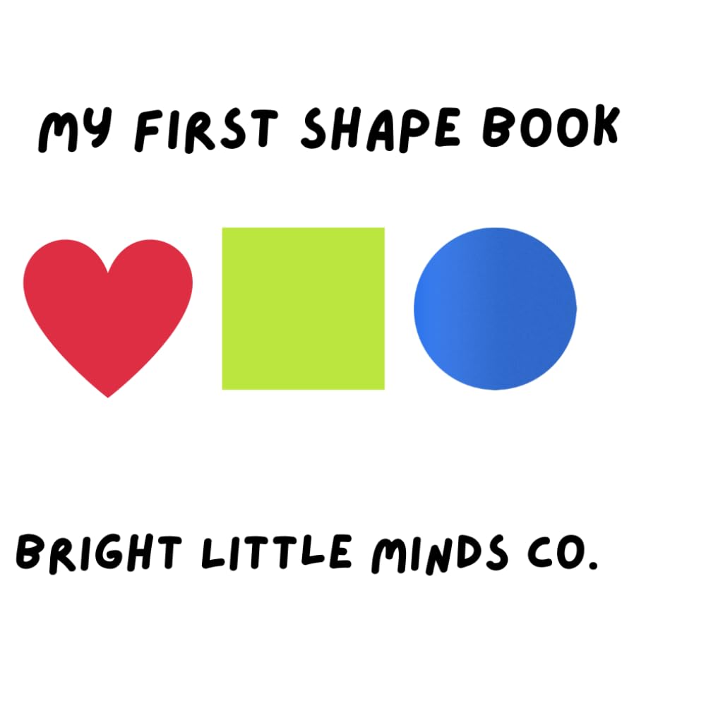 My First Shape Book: A Simple Learning Book for Toddlers and Preschoolers