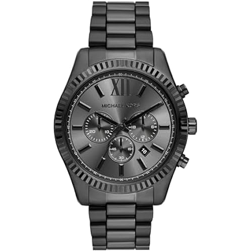 Michael Kors Lexington Men's Stainless Steel Bracelet Watch