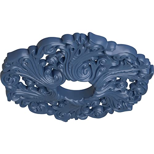 Image of Ekena Millwork CM19ORAMF Orrington Ceiling Medallion fits Canopies up to 4 3 /4, Americana