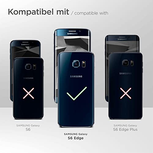 Coque Samsung S6 Edge moex laqué anthracite ultra mince