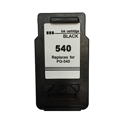 Ink Jungle PG-540 Black Remanufactured Ink Cartridge For Canon PIXMA MG2100 MG2150 MG2200 MG2250 MG3100 MG3150 MG3200 MG3250 MG3255 MG3500 MG3550 MG3600 MG3650 MG4100 MG4150 MG4200 MG4250 MX375 MX435 MX475 MX515 MX525 MX535 MX455 MX395 Inkjet Printers