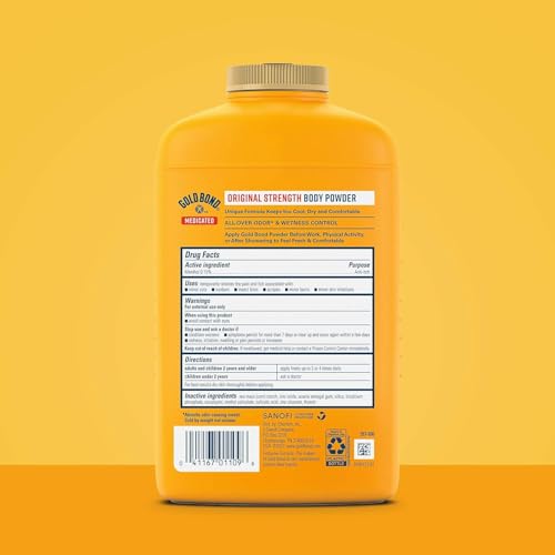 gold bond medicated powder triple action relief 10 ounce talc-free
