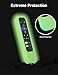 Protective Case for Roku Express/Express+,Roku2 (4210R),Roku-LT,Premiere,RC83,Streaming Stick RC41,3800RT,TCL R655 Remote Case Light Weight Shock Proof Silicone Remote Cover(Glow in Dark Green)