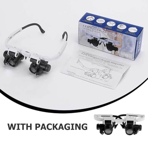 Jumelles LED et loupe flexible pour ne plus manquer aucun détail de précision