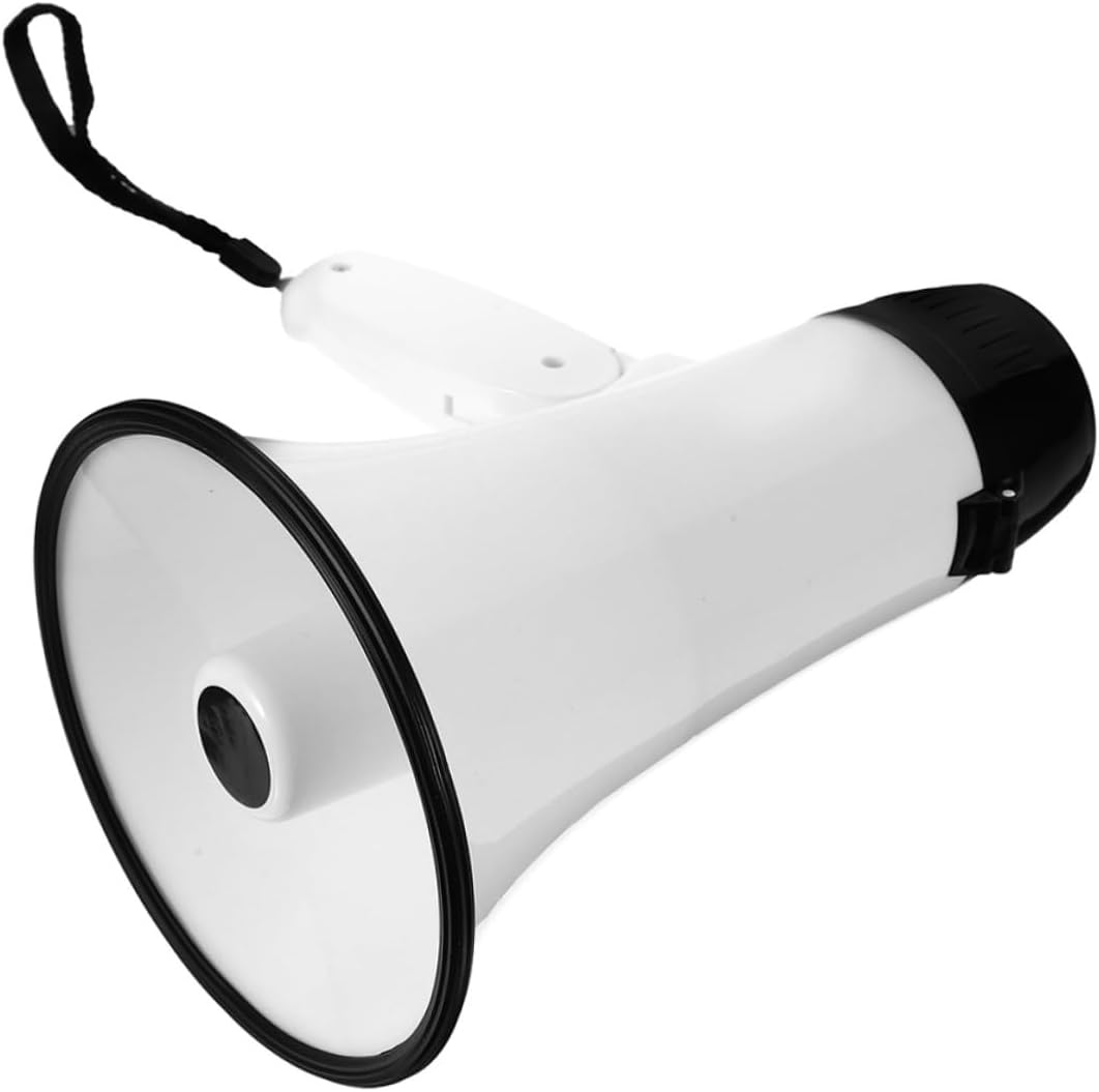 Loudspeaker Amplifier Megaphone Handheld Voice Cordless Event Noise Maker Horn Speaker Bull Horn Red