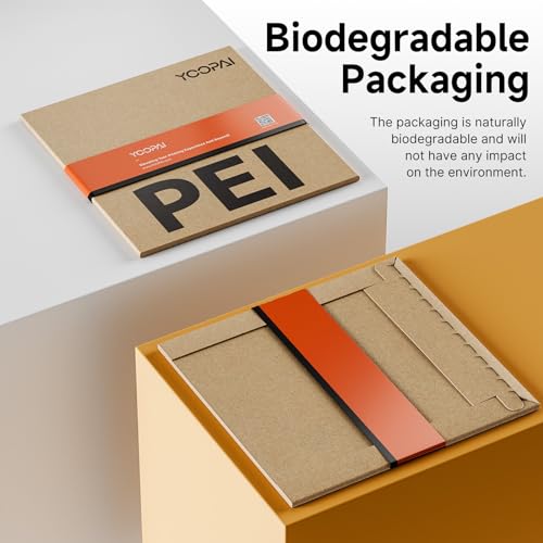 Plate-Forme Double Face PEI 257x257mm YOOPAI pour Imprimante 3D Bambu Lab