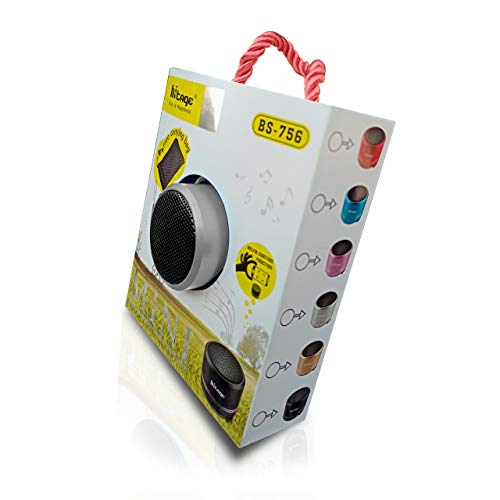 Image of Hitage BS-756 Mini Bluetooth Speaker (Silver)