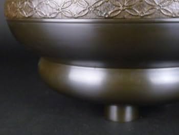 Amazon.co.jp: taka唐銅風炉師 福島宗秀「砂張銅 箪瓢帯 七宝紋