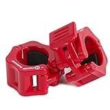diametro barra olimpica Tamaño de la varilla 28mm. POWER GUIDANCE Abrazaderas Mancuerna para Barras Olímpica 28mm Cierres Barra Abrazaderas de Topes para Barras de Pesas con Bloqueo Cierre de sujeción rápida y Segura(1 par)