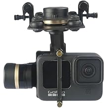 Drone Parts for Tarot for TL3T06 for Hero9 3D Metal 3-Axis Brushless Gimbal PTZ Stabilizer for FPV System Action Camera