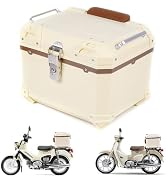 HI-LINE バイク リアボックス 45L トップケース ABS製 キーロック付き
