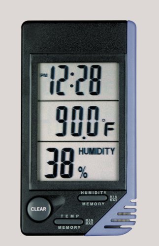 Traceable® Air Thermometer and Clock (1 Each)