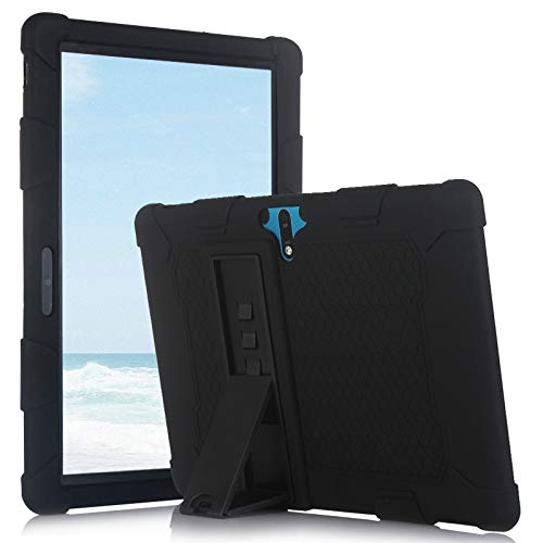 YGoal Funda para Meberry M7 10 Pulgada - Cubierta Protectora a Prueba de rasguño Suaves para niños de Peso liviano Silicona Case Cover para Meberry 10 Pulgada M7 (Negro) Cover