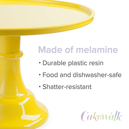 Twine Yellow Melamine Cake Stand, Cupcake Stand, Home Decor, Food Service, Dessert Accessory, Yellow, Set Of 1 #TOP1