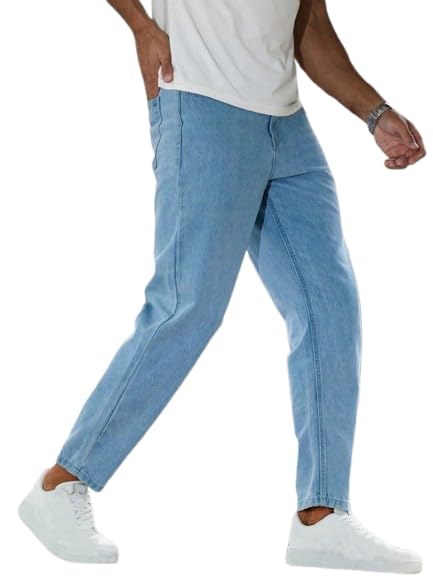 Image of Ben Martin Men's Tapered Fit Jeans || Carrot Fit Jean's for Men || Relax Fit Denim for Man || High Rise Stretchable Casual Jean:s || Narrow Bottom Jean s for Men:s || Jeans for Men-s, 28 (899)