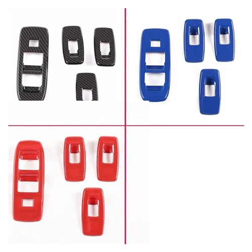 Bouton commande levage vitre usé : rénovation panneau ABS bleu pour Ranger Wildtrak - 5