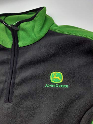 john deere fleece pullover
