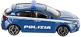 BBURAGO - Samochód policyjny - realistyczny model samochodu w skali 1:43 (losowy wybór spośród dostępnych modeli), oficjalne policyjne prawo jazdy, zalecany wiek 3+ lat