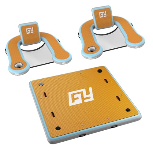 Floating Pool Chair & Dock Set