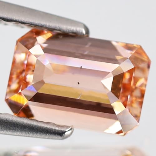 IGI Certified Fancy Intense Pink CVD Diamond 1,05 ct Szlif szmaragdowy (6,72 x 4,58 x 3,29 mm) VS2 Czystość Luźny diament CVD, Large, Diament CVD, Diament sztuczny