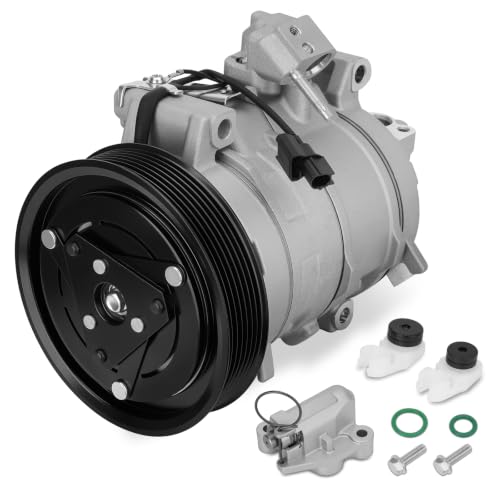 YEHERIT AC Compressor with Clutch with Clutch Compatible with Honda Accord 2.4L 2008-2012 Crosstour 2.4L 2012-2015 w/One Plug