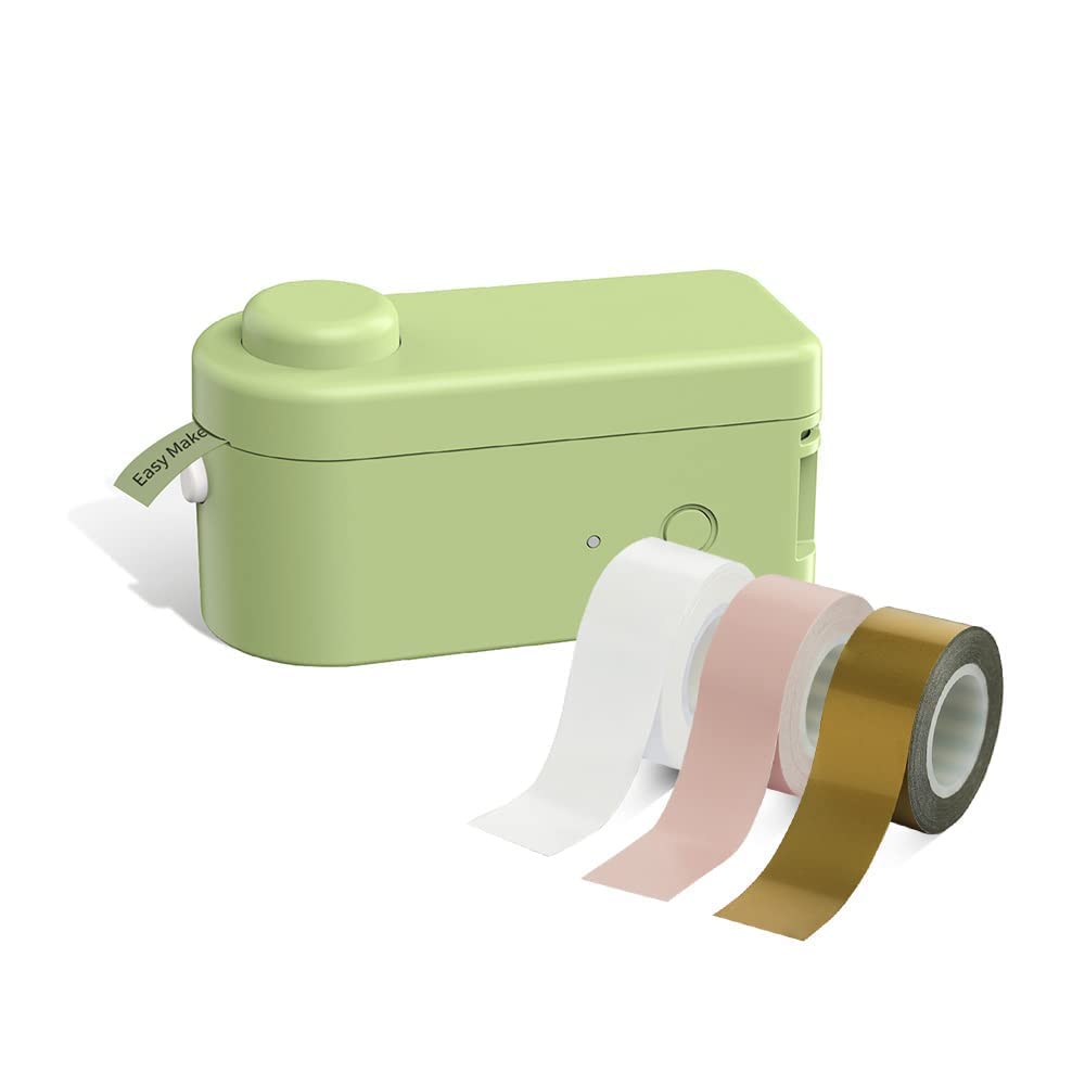 Amazon.Com : Makeid Label Maker With Tape 6/10 Inch Or 16mm Cute.