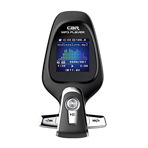 Car Bluetooth Adapter Radio Transmitter, Audio Adapter with 1.44