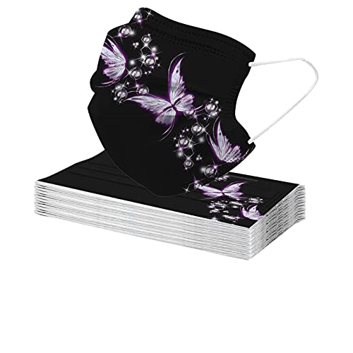 Zldhxyf 10/20/50 stuks volwassenen masker mondbescherming 3-laags dames mondbescherming wegwerp Kerstmis masker bandana halsdoek jongen mondbescherming kinderen wegwerp Kerstmis Halloween - Image 3