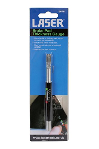Laser 6678 Brake Pad Thickness Gauge #TOP3