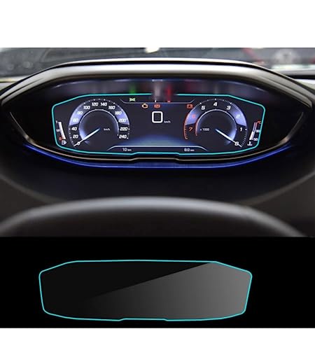 Film de protection en verre trempé premium pour écran LCD de tableau de bord Peugeot 5008 3008