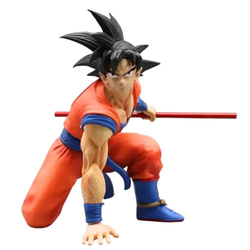 Image of Blue Aura Anime Action Figure | Big Haevy Size | Height - 17cm Collectible Multicolour PVC | Go-k Bent Heavy