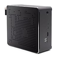 BASOARO Gaming Desktop PC, Core i7 9850H Prozessor, Windows 11 Pro Micro Desktop Computer, 64GB RAM 512GB SSD, 2 Gigabit Ethernet, DP & HDMI Anschlüsse, Type-C, 4 USB 3.0, 2 USB 2.0, WLAN, BT