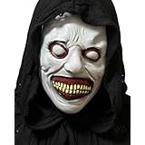 [Heureux La Joie] 人を驚かす 怖い マスク 変装 リアル 人間 ハロウィン お化け 屋敷 お面 小道具 コスプレ 悪魔 被り物
