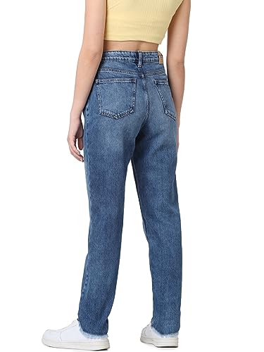 Image of ONLY Women's High Rise Straight Jeans