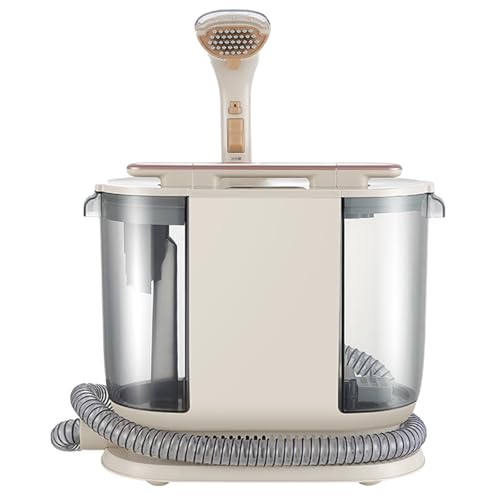 Limpiador portátil de alfombras y telas con succión de 13 Kpa, indicaciones de voz inteligentes, residuos de 1.8 L y tanques de agua limpia de 2 litros para limpieza profunda de muebles, áreas de