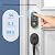 Smart Keyless Entry Door Lock - Fingerprint Electronic Deadbolt Touchscreen Keypad SMONET Biometric Digital Bluetooth Door Lock Smart Deadbolt Compatible with Alexa for Homes and Hotel
