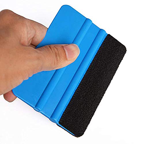 Huture 14pcs Wrapping Folder Tool Squeegee Set Vehicle Window Tint Application Tools Kit Car Zippy Vinyl Cutter Knife Utility Knife and Blades for Installing Contact Paper Self-Adhesive Film