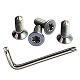 4PCS N10648301 Rotor Screws for Brake Discs Compatible with Audi VW & Volkswagen