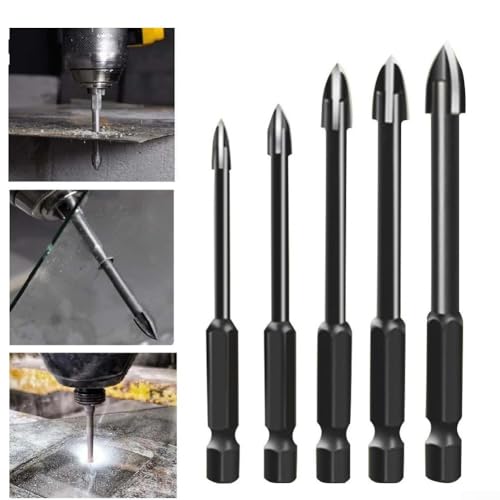 Set de 5 brocas multifuncionales para cerámica y vidrio miniatura 6