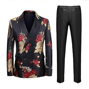 Luxury Suits for Men Double Breasted Slim Fit Wedding Groom Party Tuxedos Custom Made Male