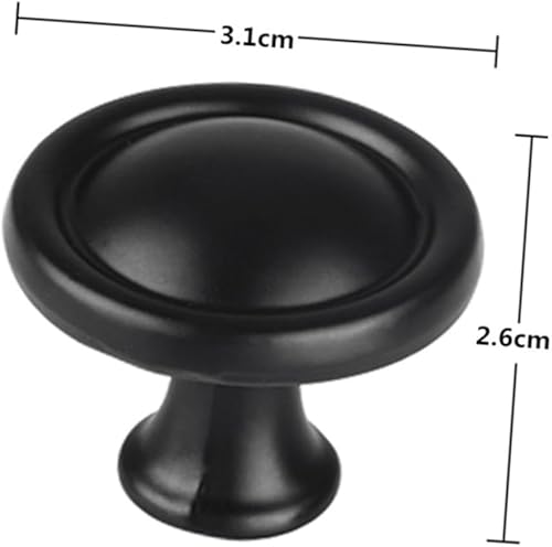 Miniatura 9 de OSALADI 20 pomos de gabinete de cocina, manijas de armario, manijas de metal para cajones decorativos, manijas de puerta de armario, tiradores de