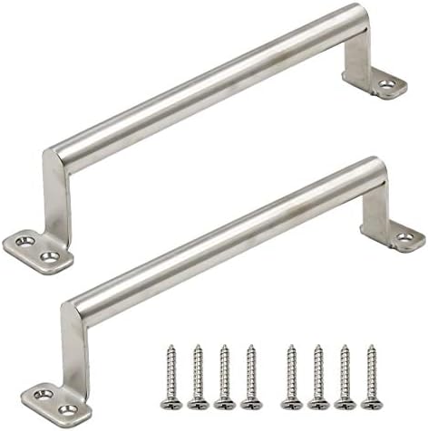 Rannb Large Pull Handle Stainless Steel Barn Handle Closet Door Handle - Pack of 2