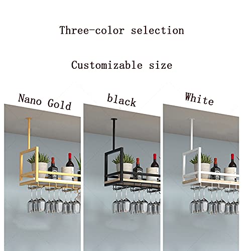 Étagère à vin suspendue pour optimiser vos murs encombrés avec style loft mural - 4